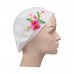 Cotton Beret 's Soft Ladies Hat w/Pink & White Bouquet Flower Great Colors  eb-17972459